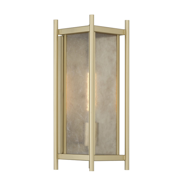 Savoy House Jacobs Outdoor Wall Lantern in Serene Brass
