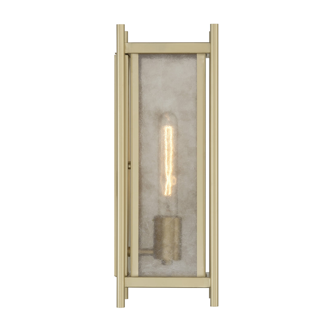 Savoy House Jacobs Outdoor Wall Lantern in Serene Brass