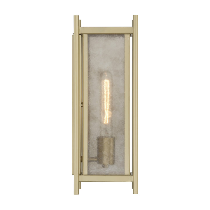Savoy House Jacobs Outdoor Wall Lantern in Serene Brass