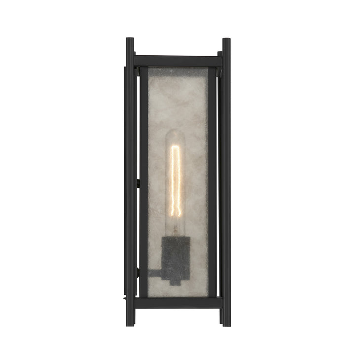 Savoy House Jacobs Outdoor Wall Lantern in Matte Black