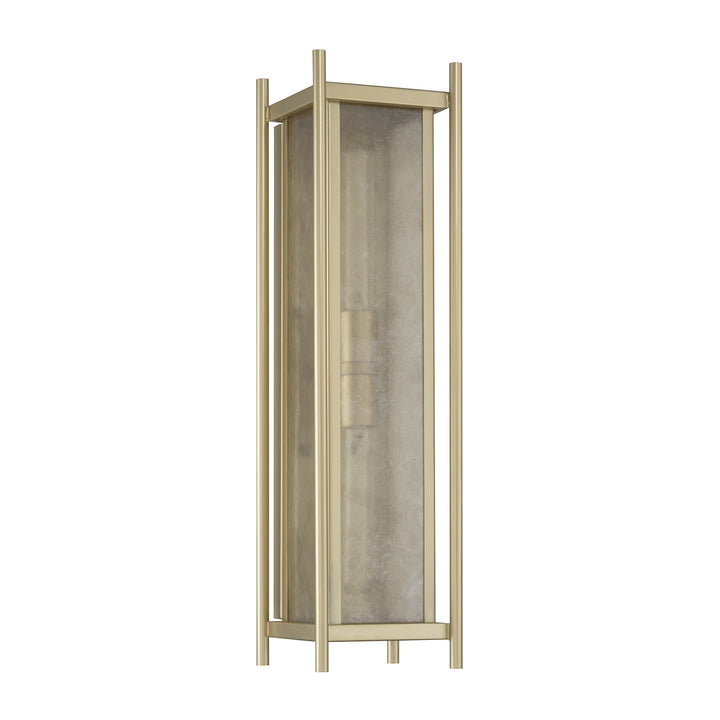 Savoy House Jacobs Outdoor Wall Lantern in Serene Brass