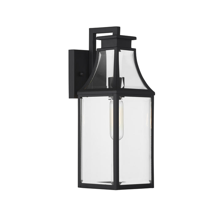 Savoy House Emery Outdoor Wall Lantern in Matte Black