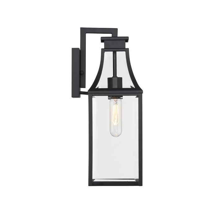 Savoy House Emery Outdoor Wall Lantern in Matte Black