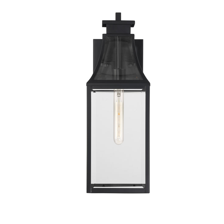 Savoy House Emery Outdoor Wall Lantern in Matte Black