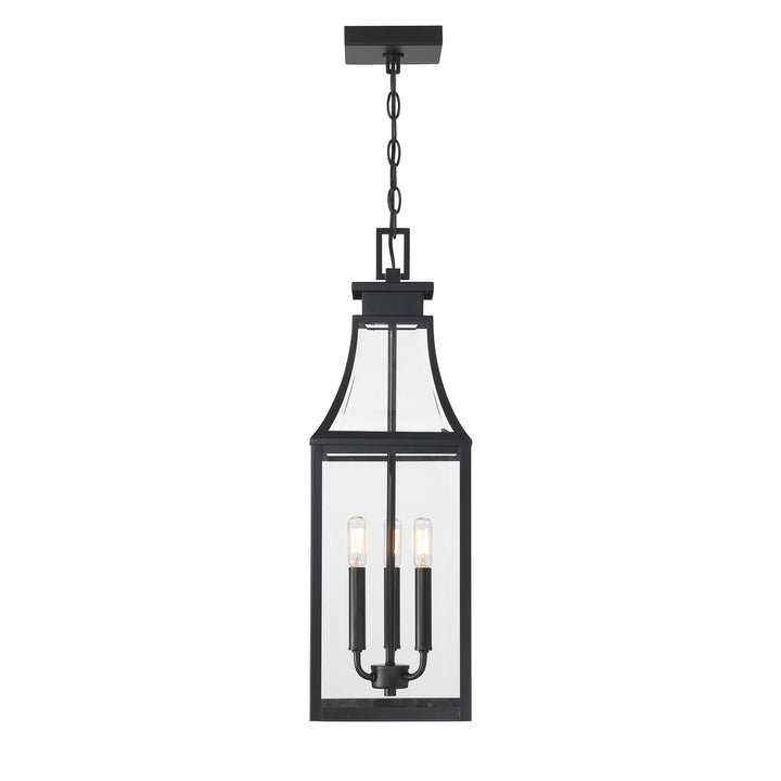 Savoy House Emery 3-Light Outdoor Hanging Lantern - Model 5-608-BK