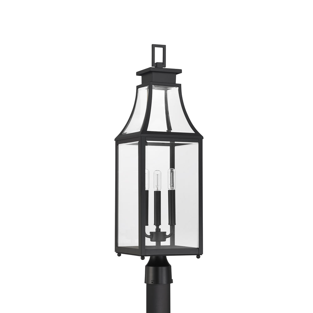 Savoy House Emery 3-Light Outdoor Post Lantern - Model 5-609-BK
