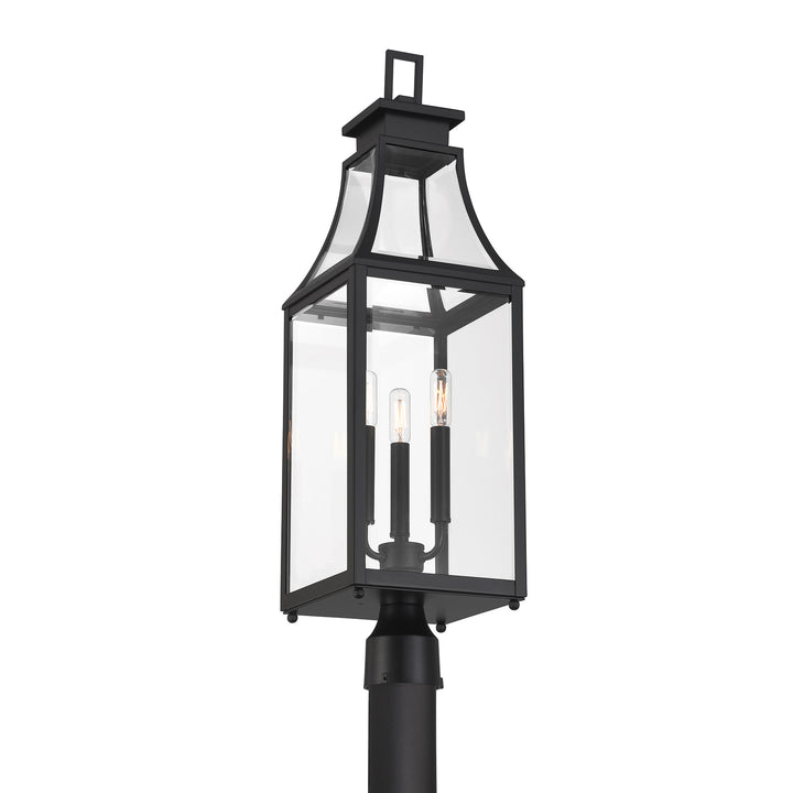 Savoy House Emery 3-Light Outdoor Post Lantern - Model 5-609-BK