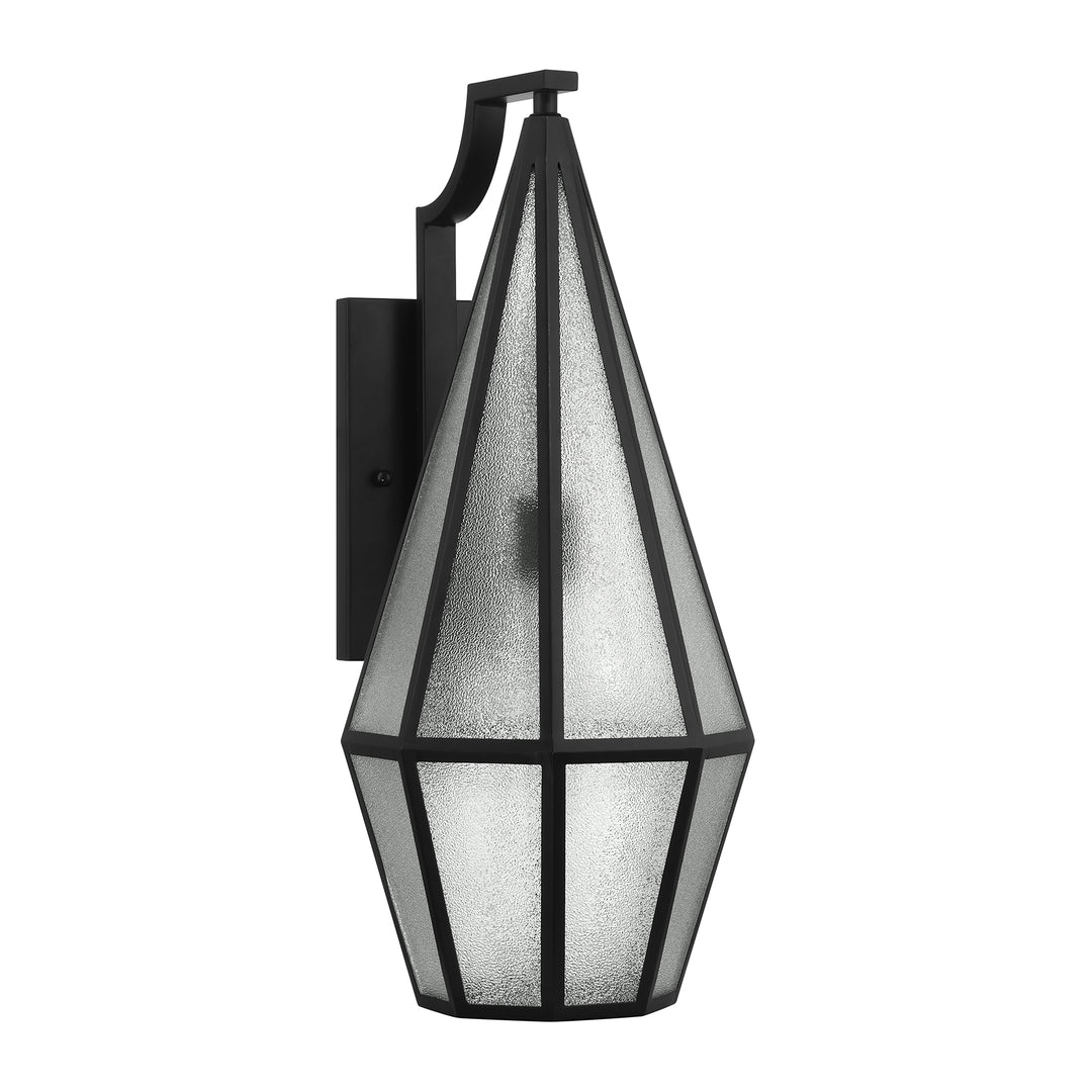Savoy House Peninsula Outdoor Wall Lantern in Matte Black