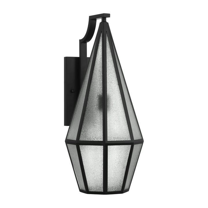Savoy House Peninsula Outdoor Wall Lantern in Matte Black