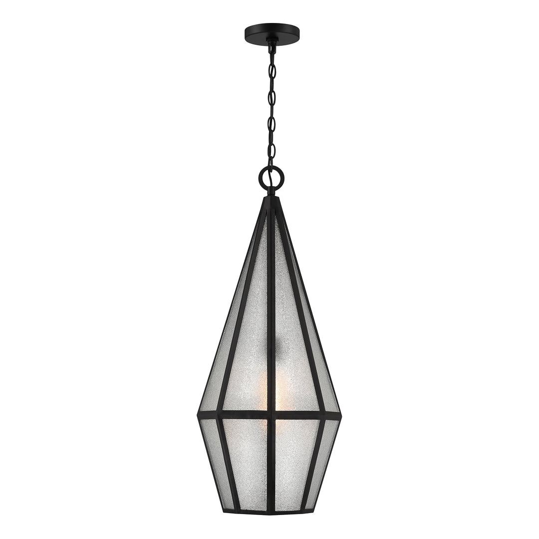 Savoy House Peninsula 1-Light Outdoor Hanging Lantern - Model 5-706-BK