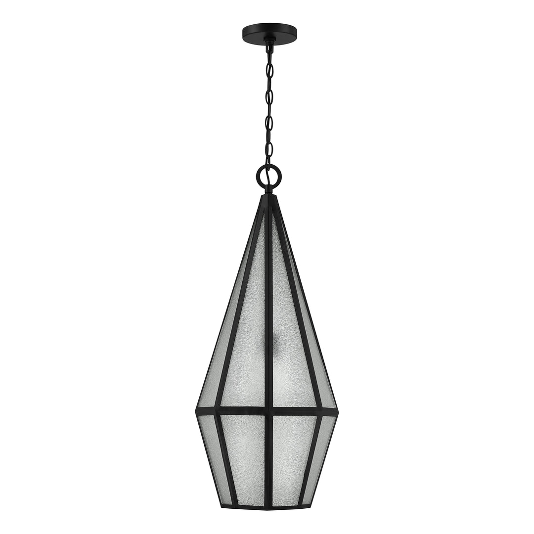 Savoy House Peninsula 1-Light Outdoor Hanging Lantern - Model 5-706-BK