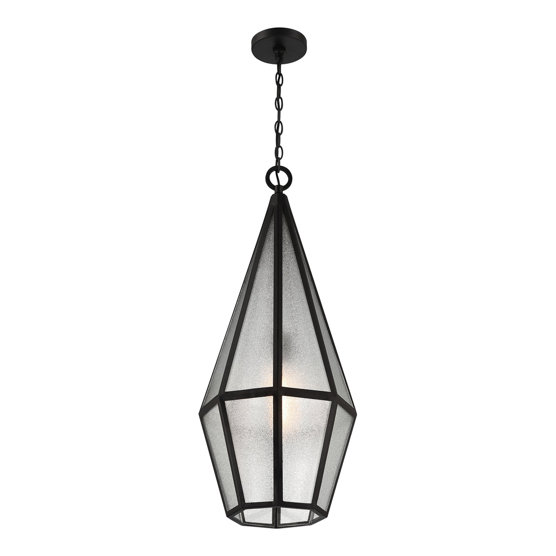 Savoy House Peninsula 1-Light Outdoor Hanging Lantern - Model 5-706-BK