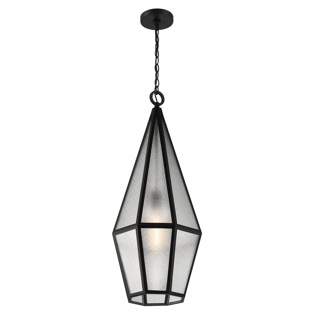 Savoy House Peninsula 1-Light Outdoor Hanging Lantern - Model 5-706-BK