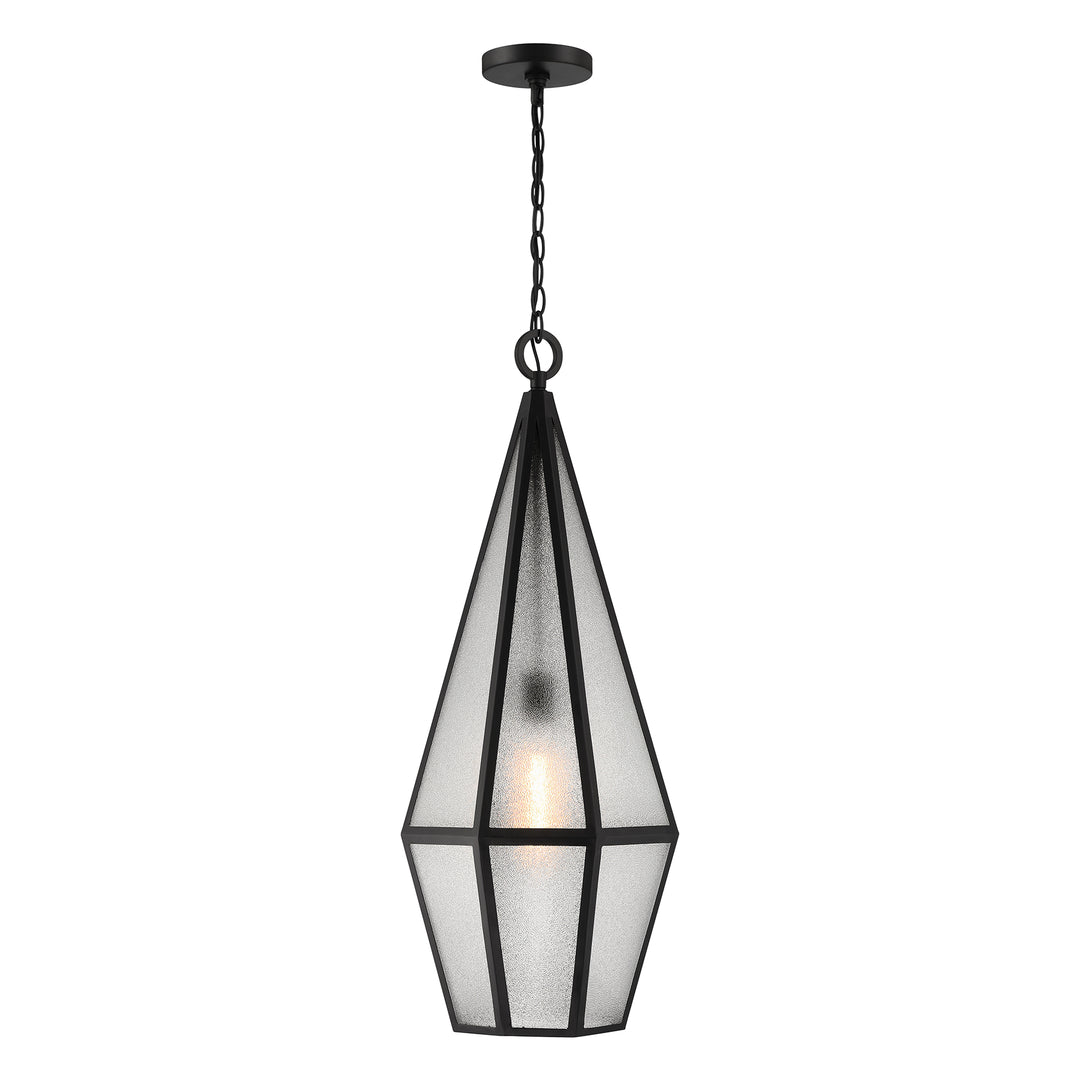 Savoy House Peninsula 1-Light Outdoor Hanging Lantern - Model 5-706-BK