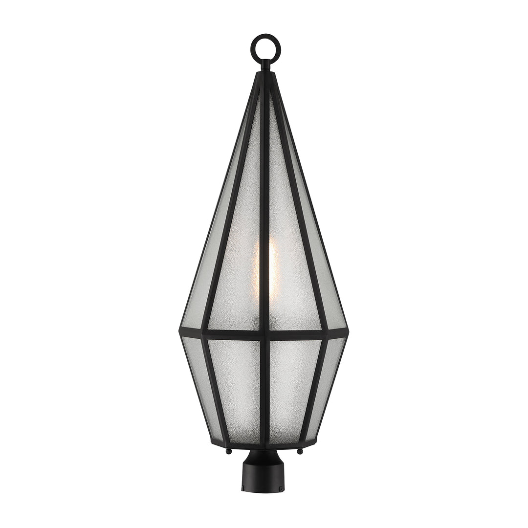 Savoy House Peninsula 1-Light Outdoor Post Lantern - Model 5-707-BK