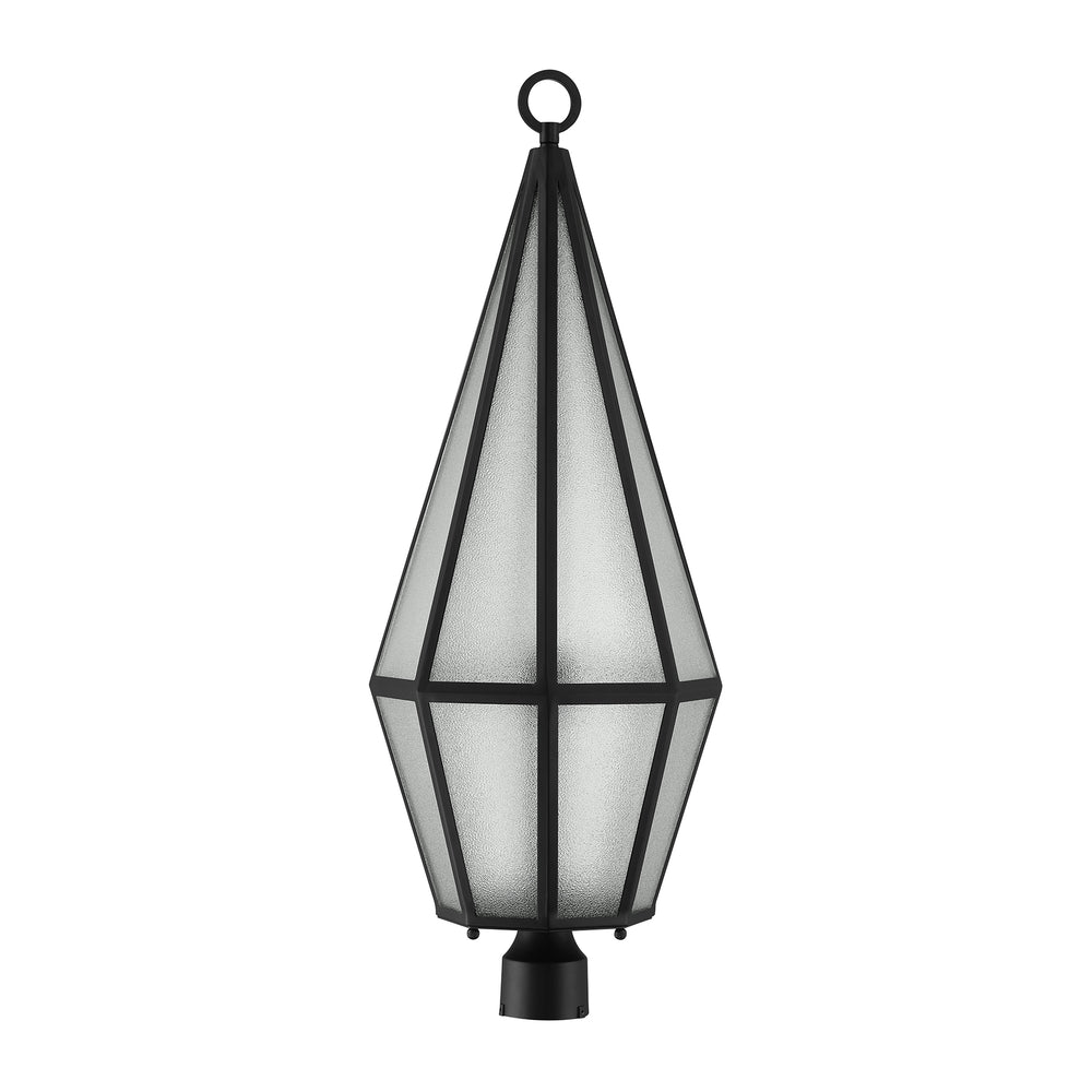 Savoy House Peninsula 1-Light Outdoor Post Lantern - Model 5-707-BK
