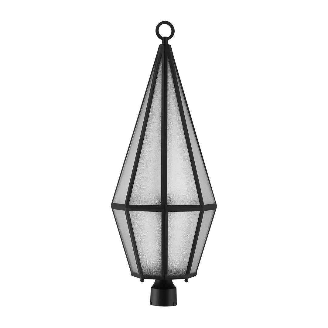 Savoy House Peninsula 1-Light Outdoor Post Lantern - Model 5-707-BK
