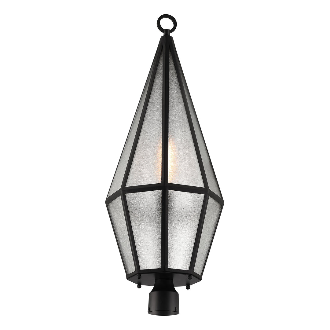 Savoy House Peninsula 1-Light Outdoor Post Lantern - Model 5-707-BK