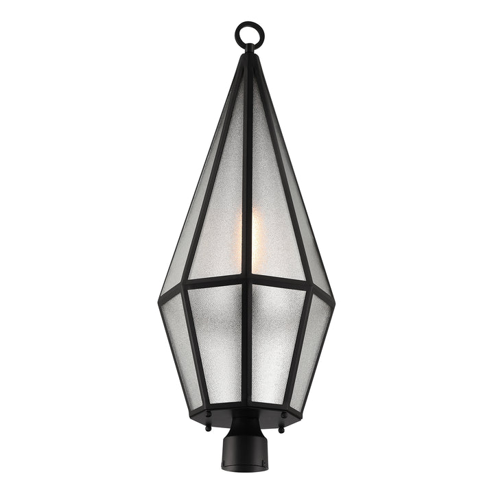 Savoy House Peninsula 1-Light Outdoor Post Lantern - Model 5-707-BK