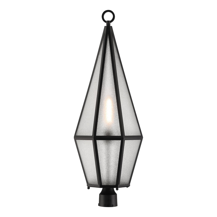 Savoy House Peninsula 1-Light Outdoor Post Lantern - Model 5-707-BK