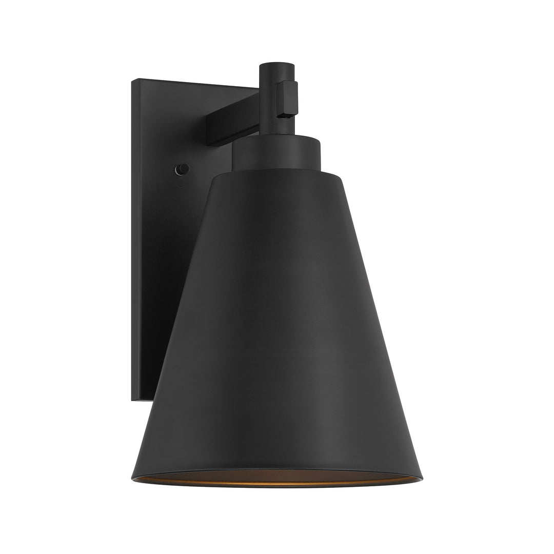 Savoy House Ryder Outdoor Wall Lantern in Matte Black