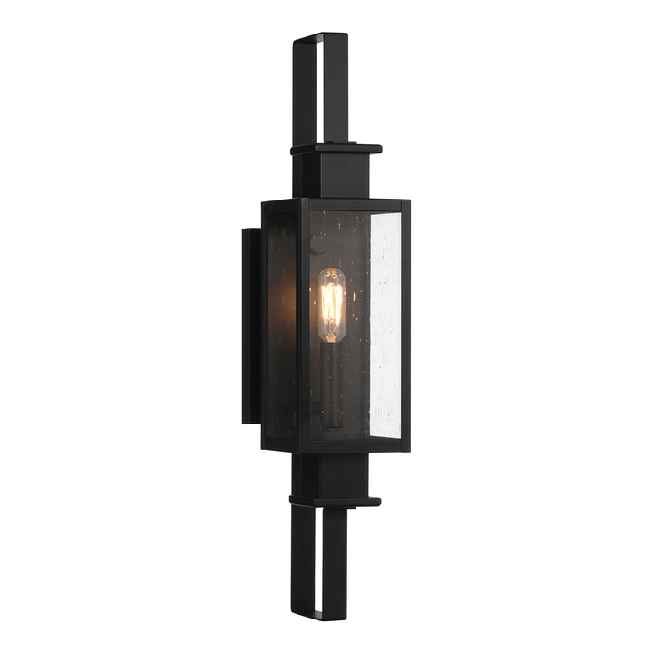 Savoy House Ascott Outdoor Wall Lantern in Matte Black