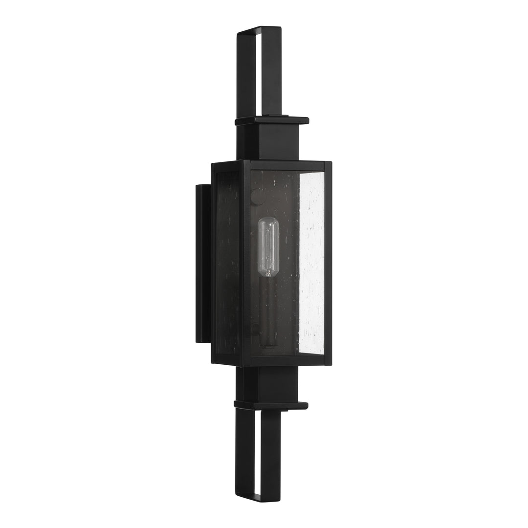 Savoy House Ascott Outdoor Wall Lantern in Matte Black