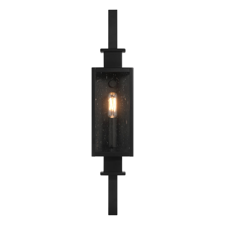 Savoy House Ascott Outdoor Wall Lantern in Matte Black