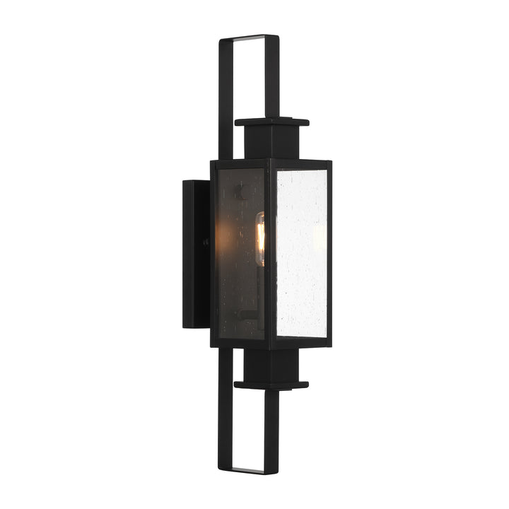 Savoy House Ascott Outdoor Wall Lantern in Matte Black