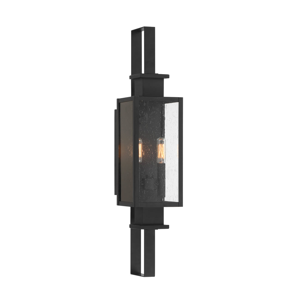 Savoy House Ascott Outdoor Wall Lantern in Matte Black