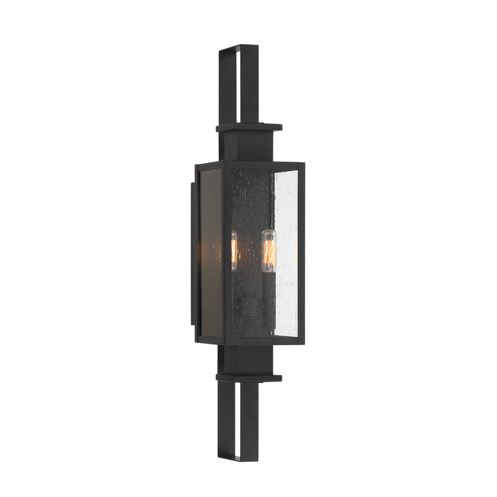 Savoy House Ascott Outdoor Wall Lantern in Matte Black
