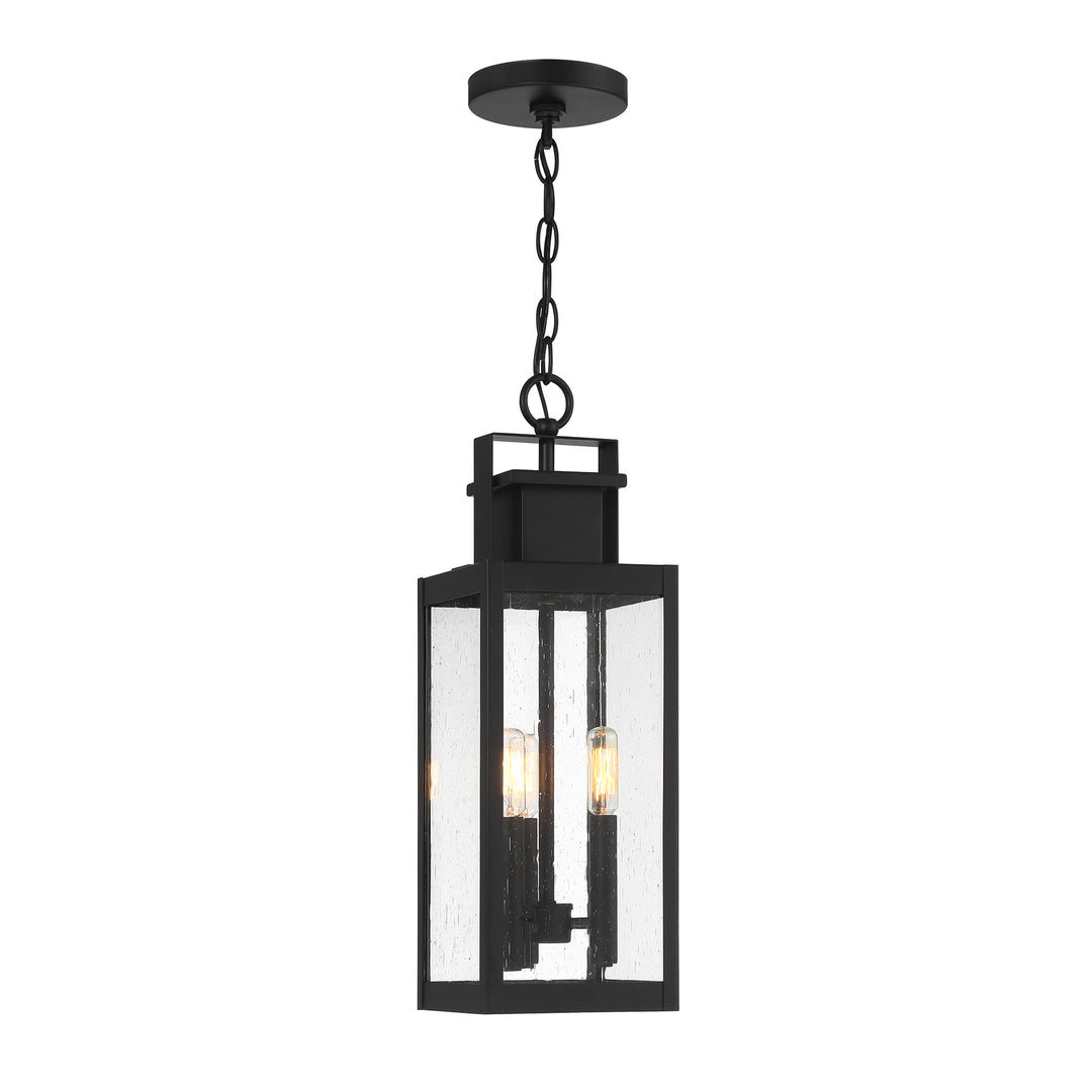 Savoy House Ascott 3-Light Outdoor Hanging Lantern - Model 5-827-BK