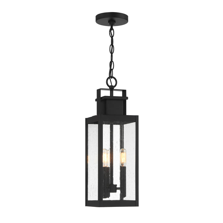 Savoy House Ascott 3-Light Outdoor Hanging Lantern - Model 5-827-BK