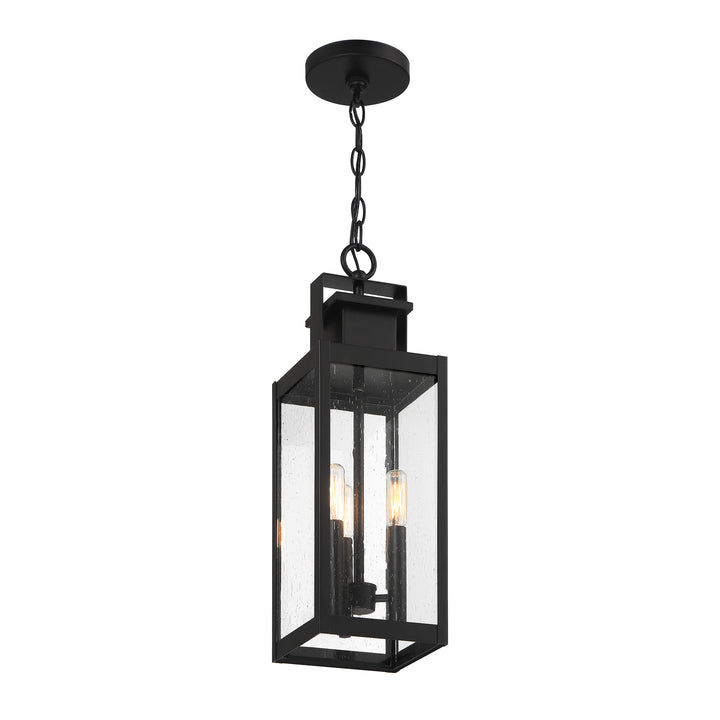 Savoy House Ascott 3-Light Outdoor Hanging Lantern - Model 5-827-BK