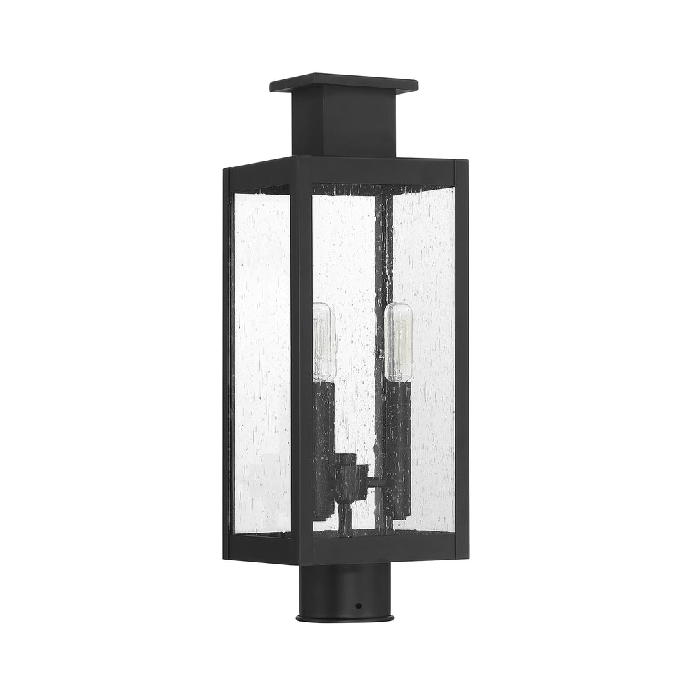 Savoy House Ascott 3-Light Outdoor Post Lantern - Model 5-828-BK