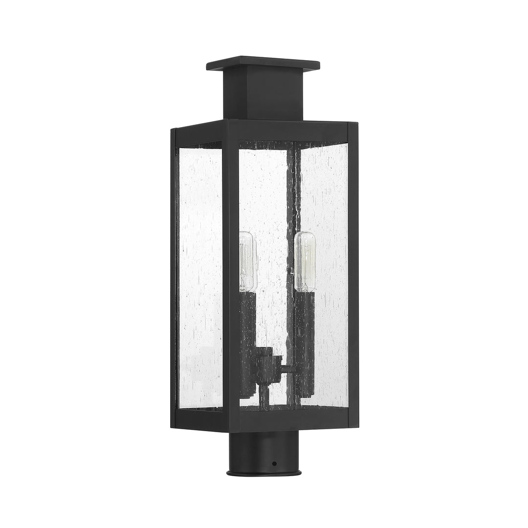 Savoy House Ascott 3-Light Outdoor Post Lantern - Model 5-828-BK