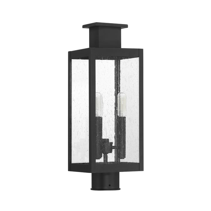 Savoy House Ascott 3-Light Outdoor Post Lantern - Model 5-828-BK
