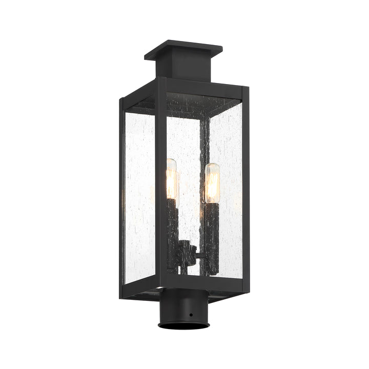 Savoy House Ascott 3-Light Outdoor Post Lantern - Model 5-828-BK