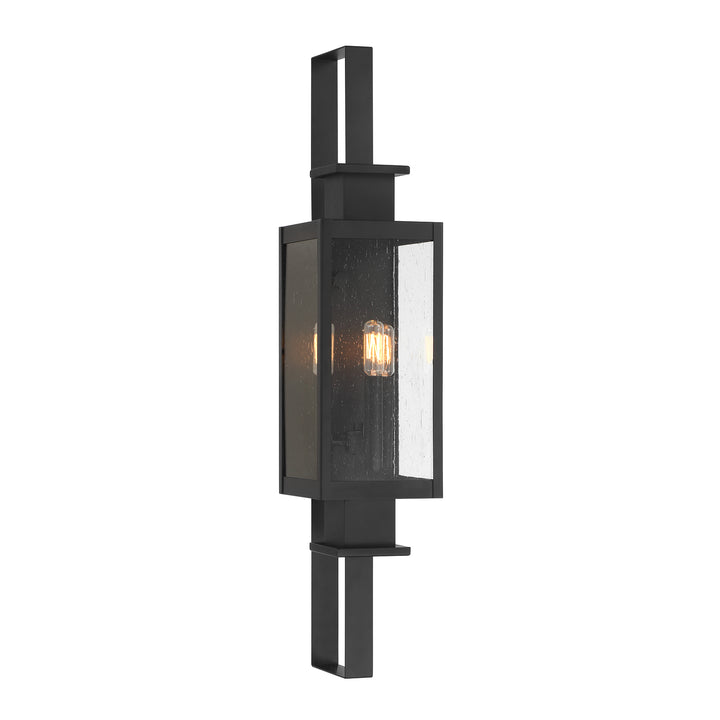 Savoy House Ascott Outdoor Wall Lantern in Matte Black