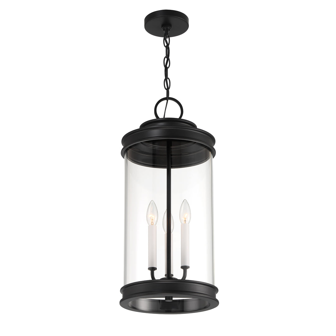 Savoy House Englewood 3-Light Outdoor Hanging Lantern - Model 5-901-BK