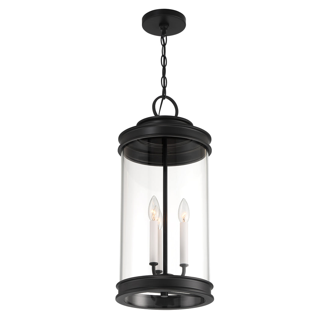 Savoy House Englewood 3-Light Outdoor Hanging Lantern - Model 5-901-BK