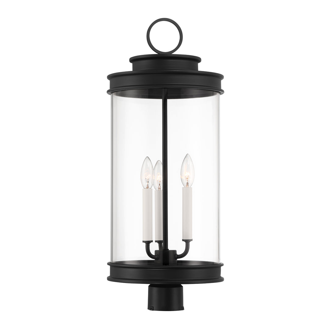 Savoy House Englewood 3-Light Outdoor Post Lantern - Model 5-902-BK