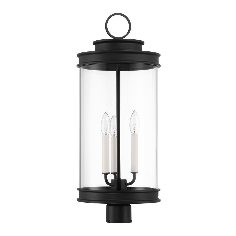 Savoy House Englewood 3-Light Outdoor Post Lantern - Model 5-902-BK
