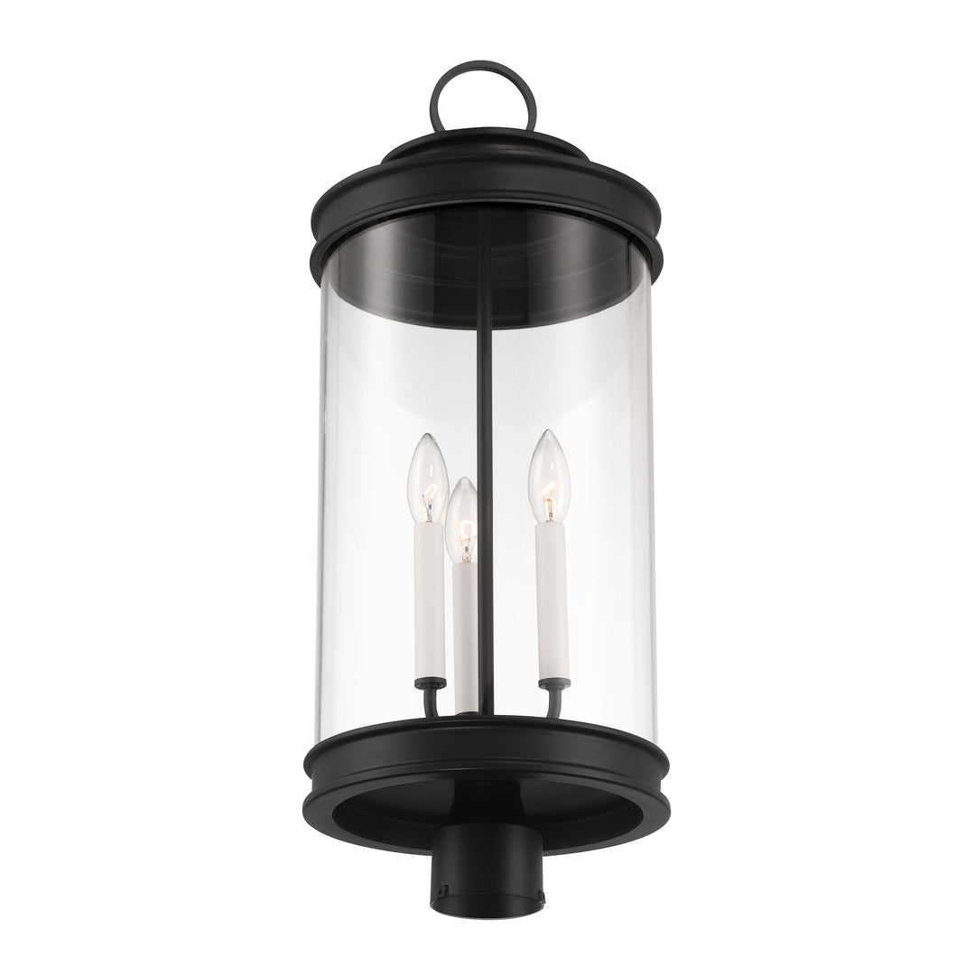 Savoy House Englewood 3-Light Outdoor Post Lantern - Model 5-902-BK
