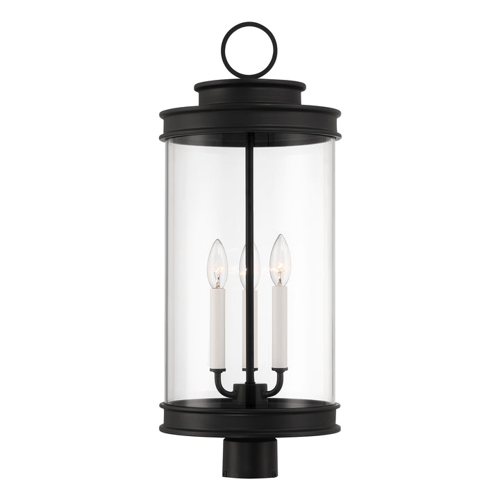 Savoy House Englewood 3-Light Outdoor Post Lantern - Model 5-902-BK