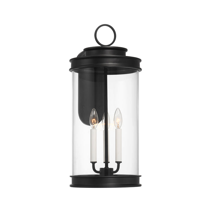 Savoy House Englewood Outdoor Wall Lantern in Matte Black