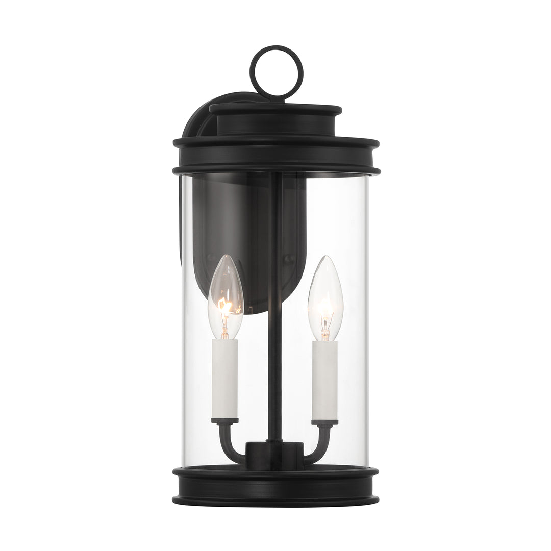 Savoy House Englewood Outdoor Wall Lantern in Matte Black