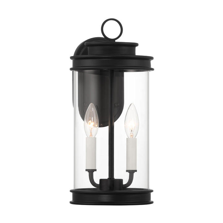 Savoy House Englewood Outdoor Wall Lantern in Matte Black