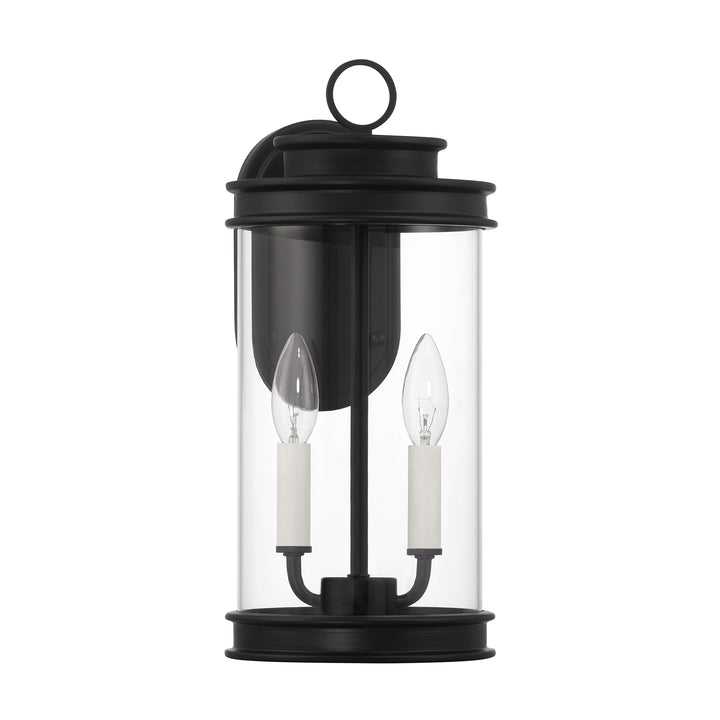 Savoy House Englewood Outdoor Wall Lantern in Matte Black