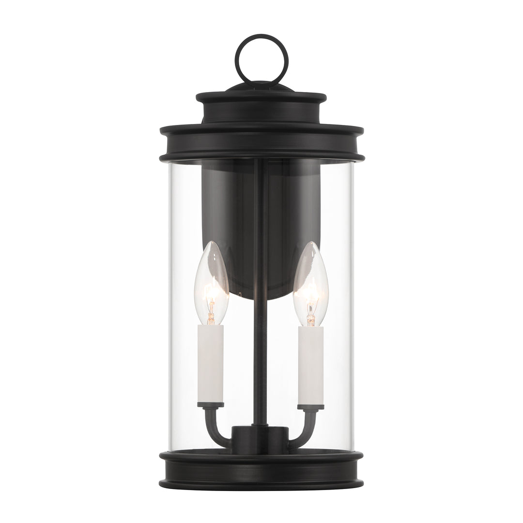 Savoy House Englewood Outdoor Wall Lantern in Matte Black